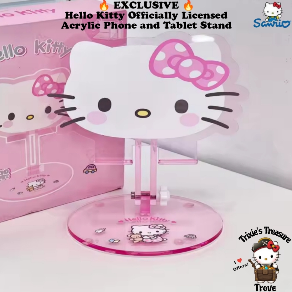 EXCLUSIVE - Hello Kitty Acrylic Phone and Tablet Stand